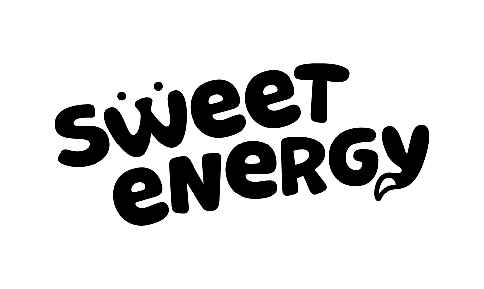 SWEET ENERGY_Primární logo_černá